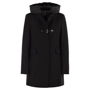 Fay Women Toggle Coat In Wool Cloth